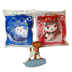 2023 2024 McDonald's Happy Meal Lot of 3 YU-GI-OH HELLO KITTY Toys Marvel Cosmo